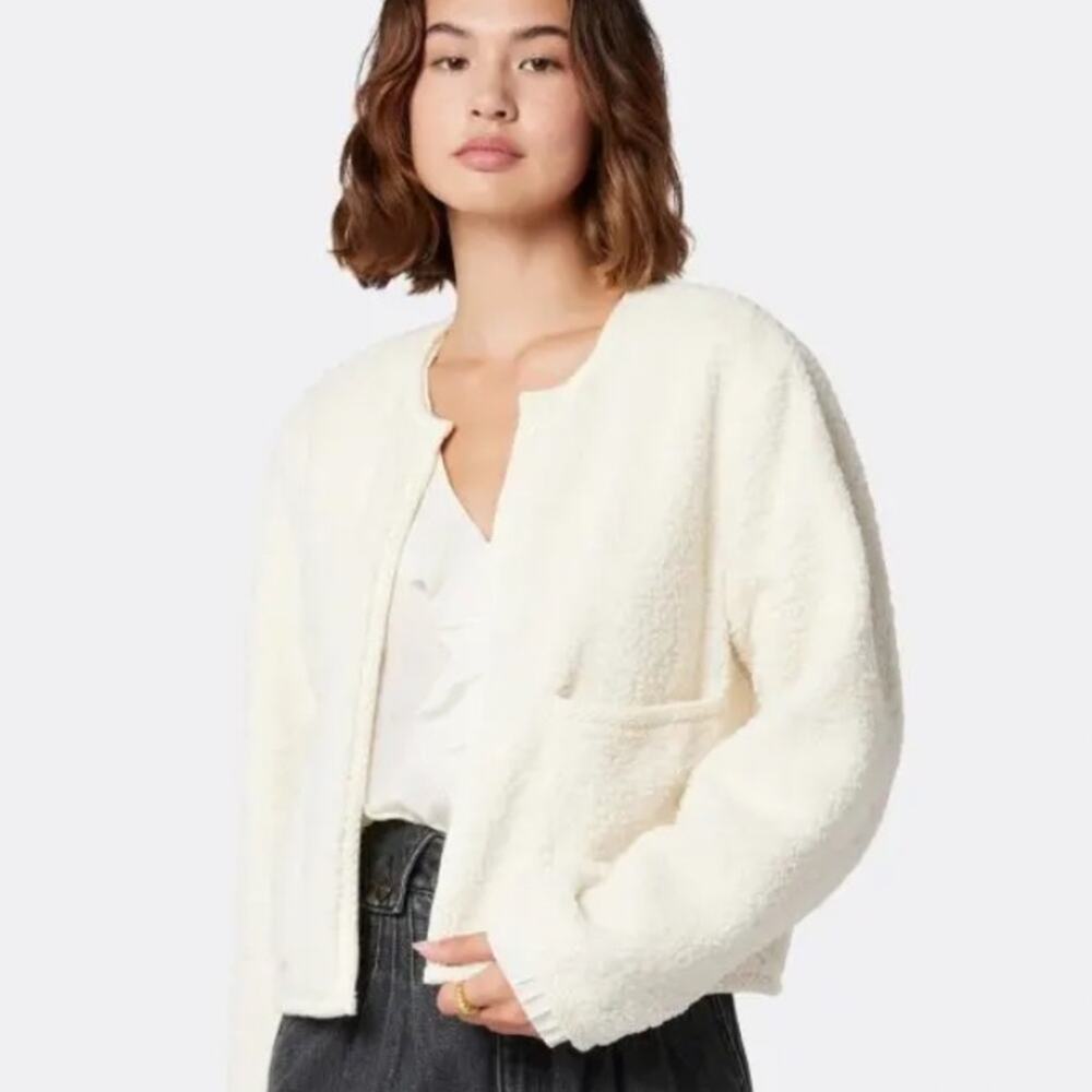 Joie Claire Sherpa Cream Jacket